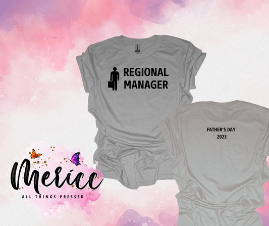 Regional Manager - Fathers Day