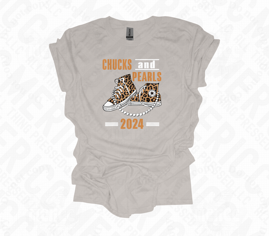 Chucks & Pearls Cheetah DTF