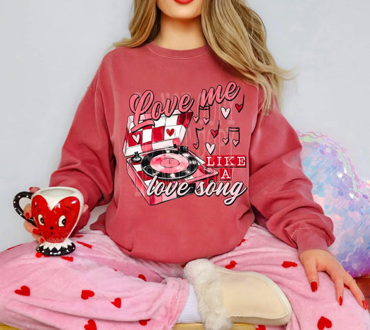 Love Me Like A Love Song Tee