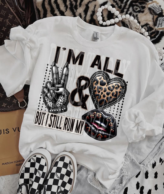 I'm All Peace And Love Tee