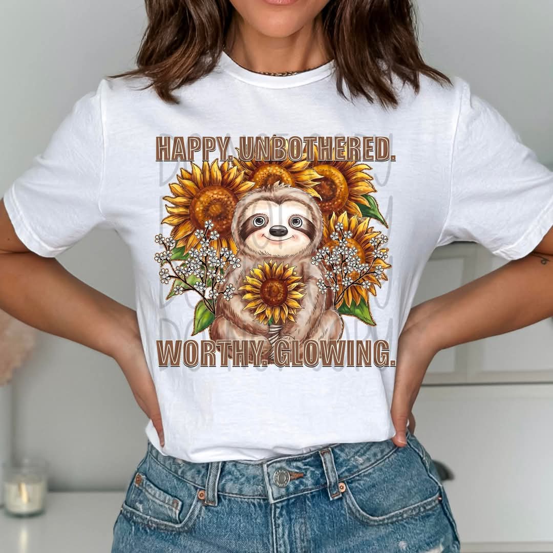 Happy Unbothered DTF