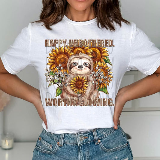 Happy Unbothered DTF