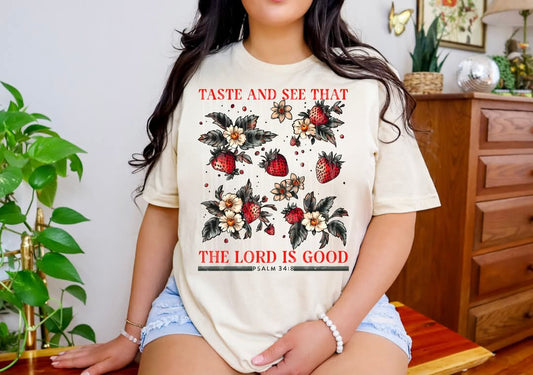 The Lord Is Good DTF