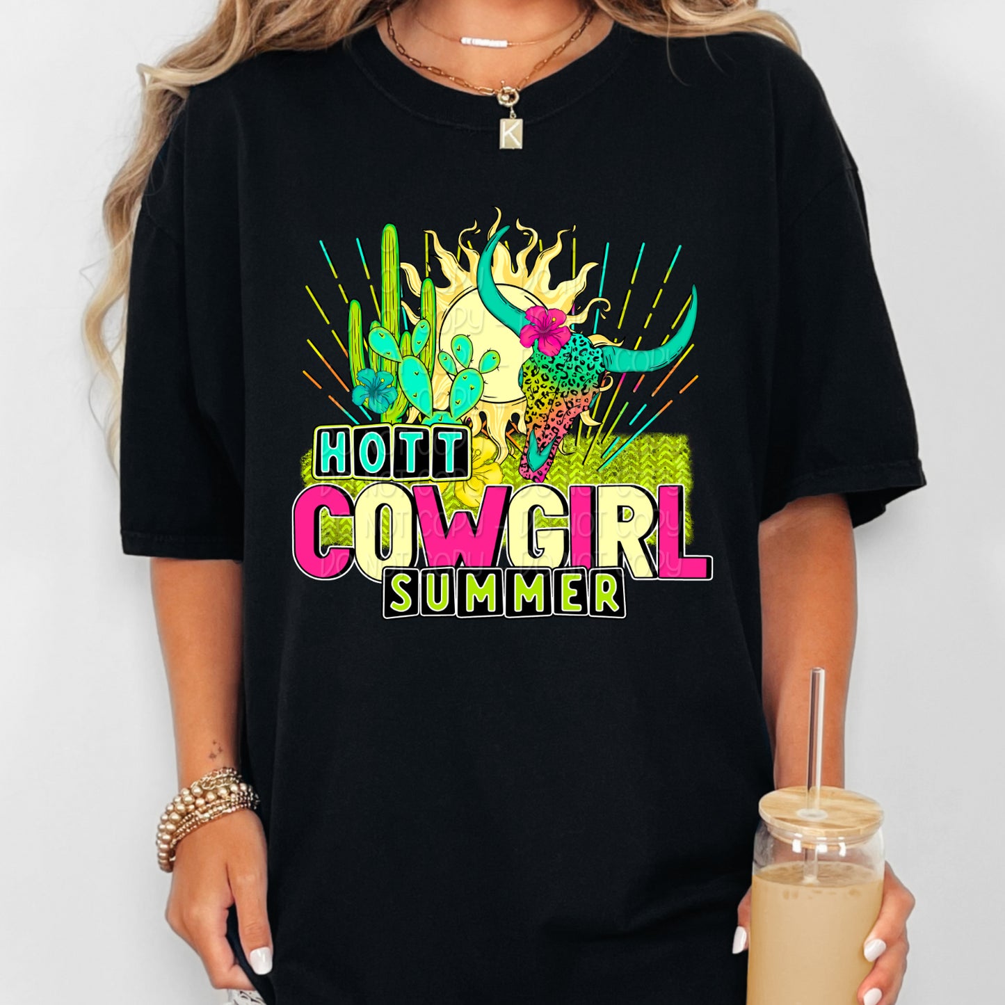 Hot Cowgirl Summer DTF