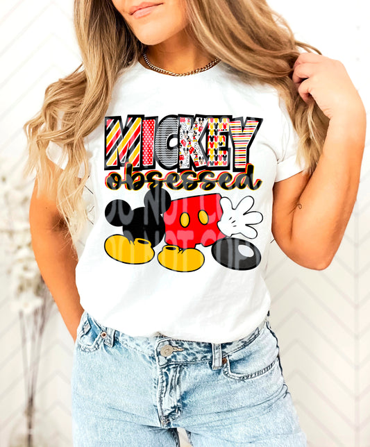 Mouse Obsessed DTF