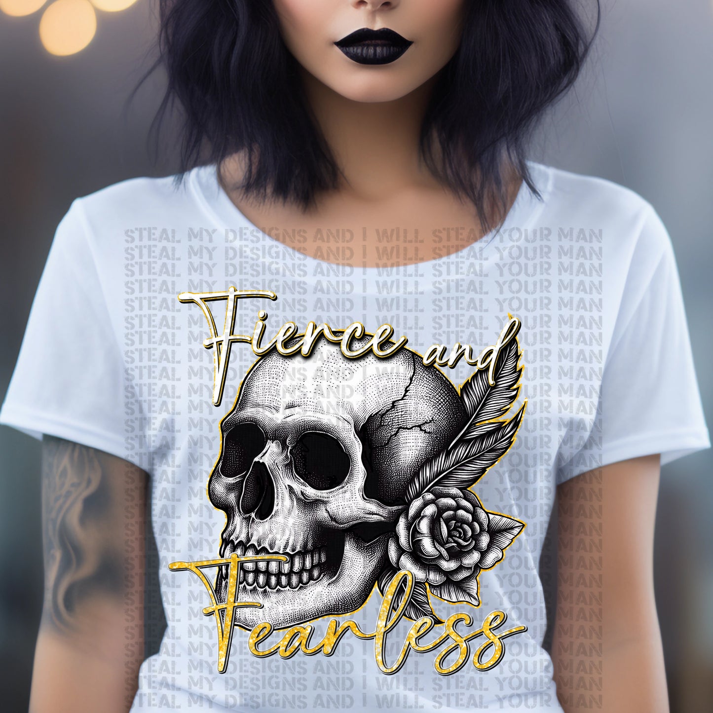Fierce And Fearless DTF