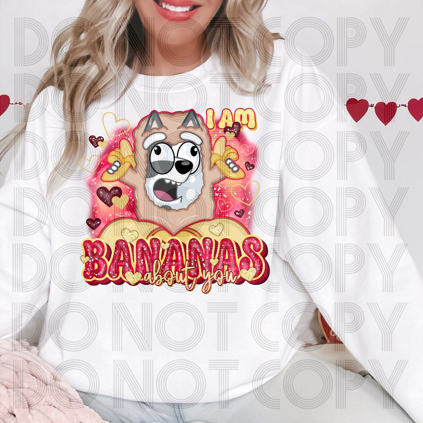 Bananas About You DTF