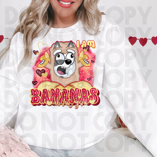 Bananas About You DTF