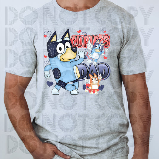 Cupids Dad Both Dogs DTF