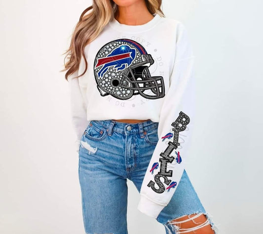 Faux Rhinestone Bills Tee