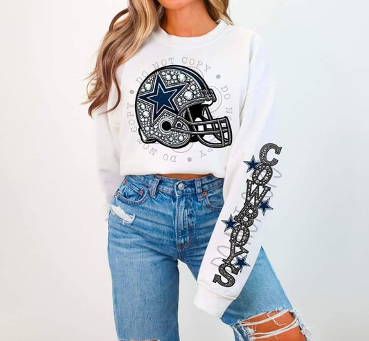 Faux Rhinestone Cowboys Tee