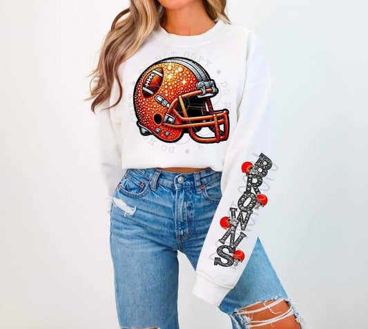 Faux Rhinestone Browns Tee