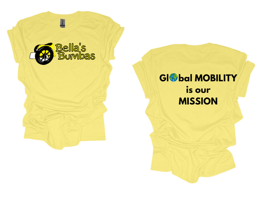 Exclusive Bellas Bumba's T-Shirts Yellow w/o stars