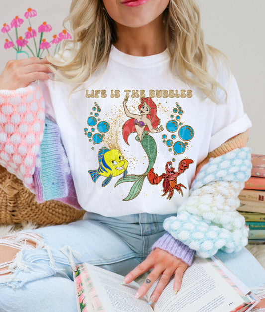 Life Is The Bubbles DTF