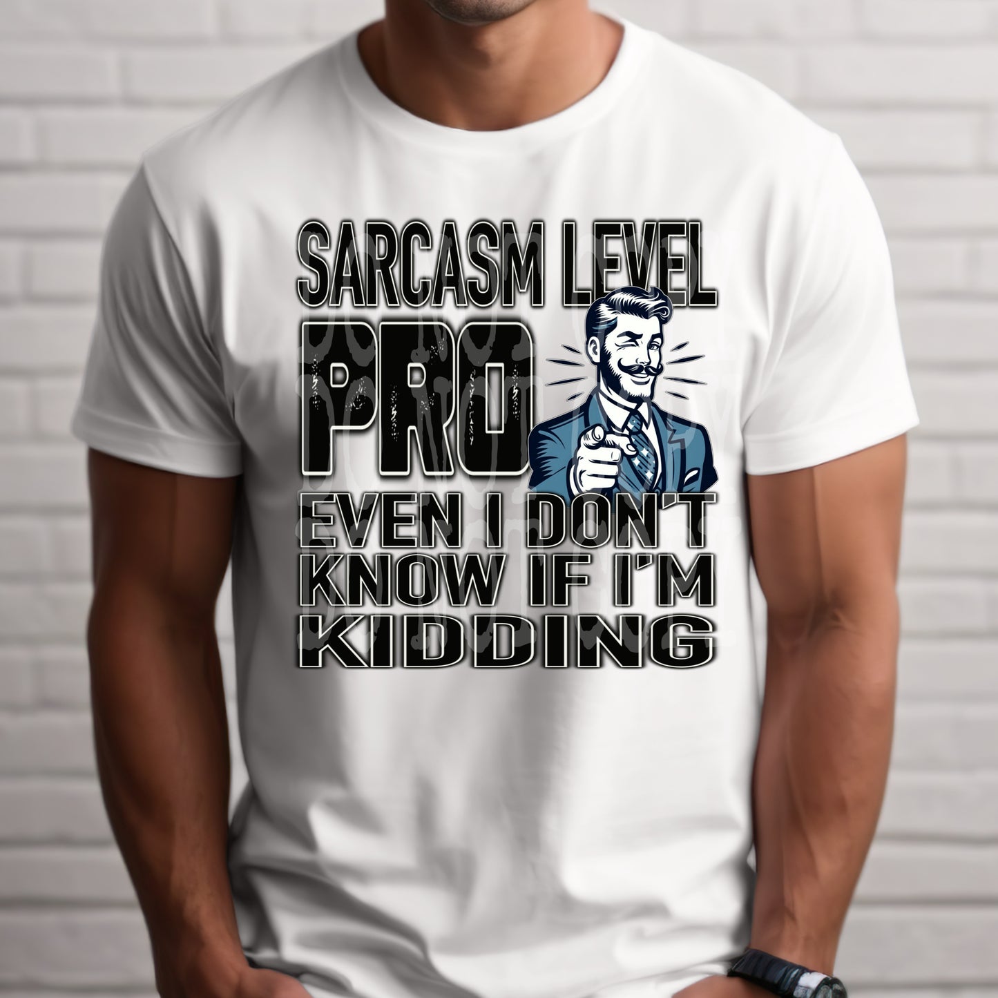 Sarcasm Level Pro Men DTF