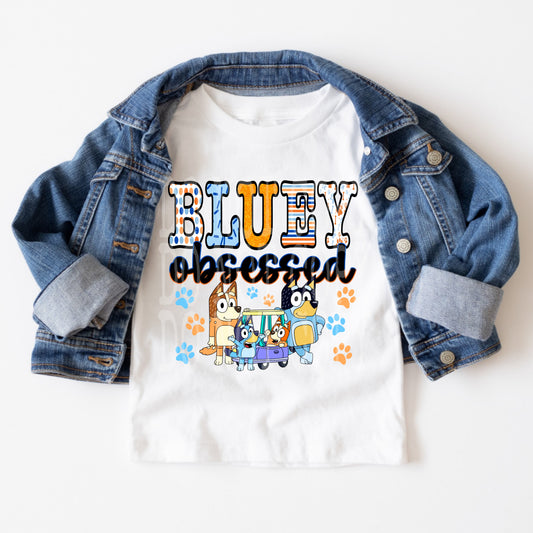 Bluey Obsessed DTF