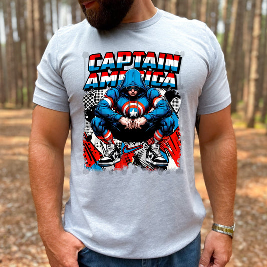 Captain America DTF