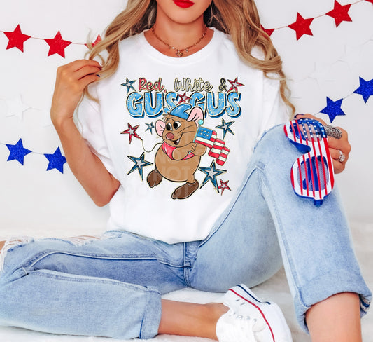 Red White & Gus DTF