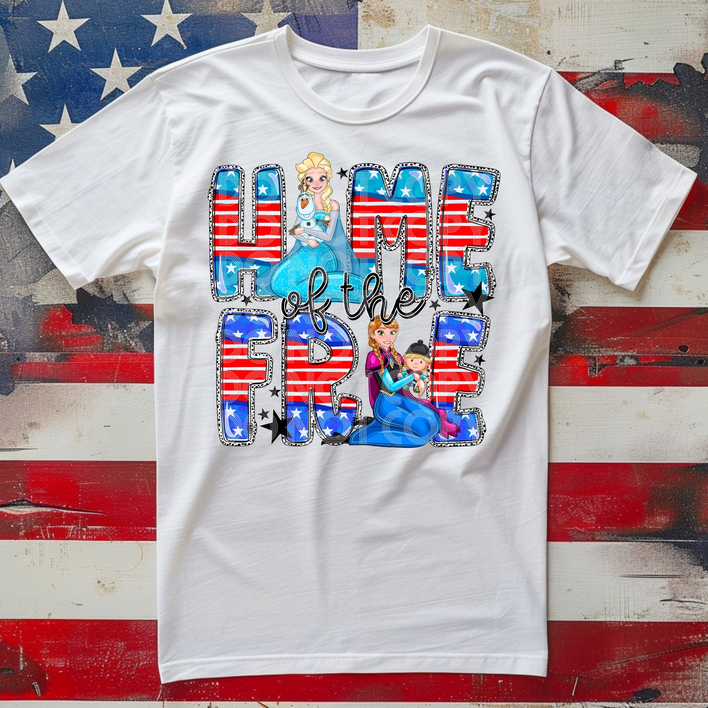 Home Of The Free Froze DTF