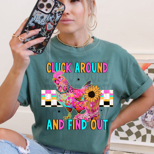 Cluck Around Tee