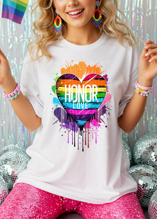 Honor Love Tee