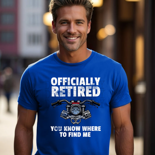 Officially Retired Tee