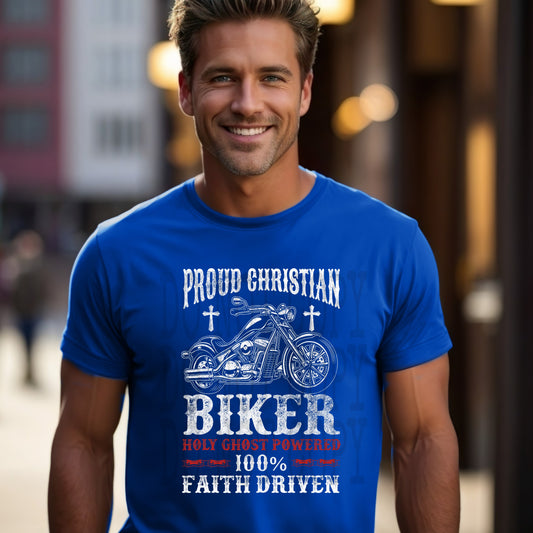 Proud Christian Biker DTF