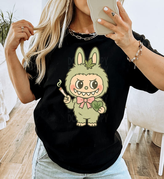 Green Labubu DTF