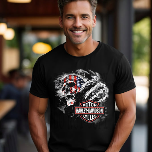 HD Motorcycle 8 DTF