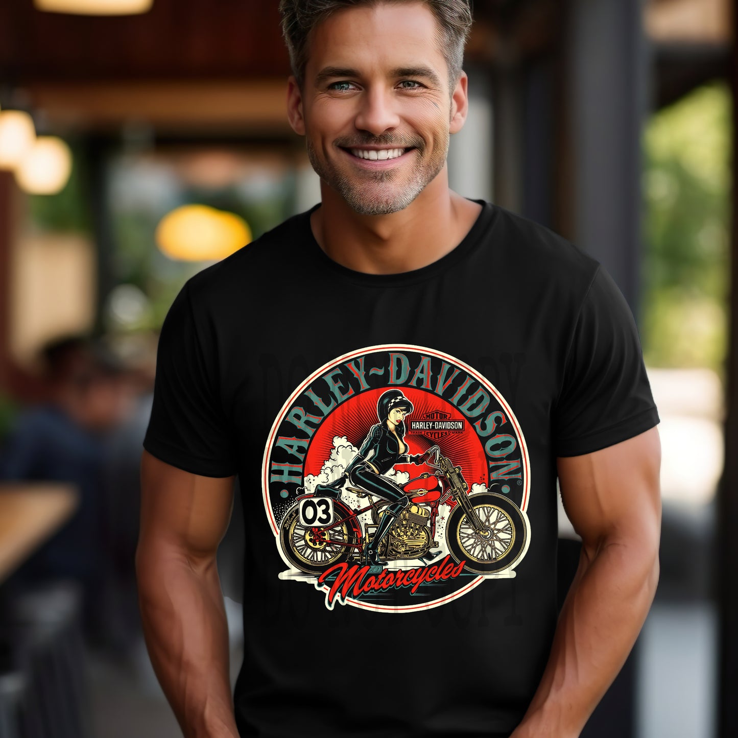 HD Motorcycle 4 DTF