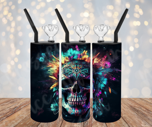 Skull & Smoke 20oz Hookah Tumbler