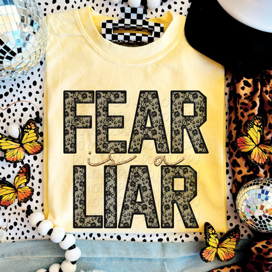Fear Is A Liar DTF