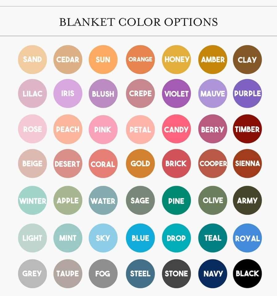 Personalized Fleece Blankets